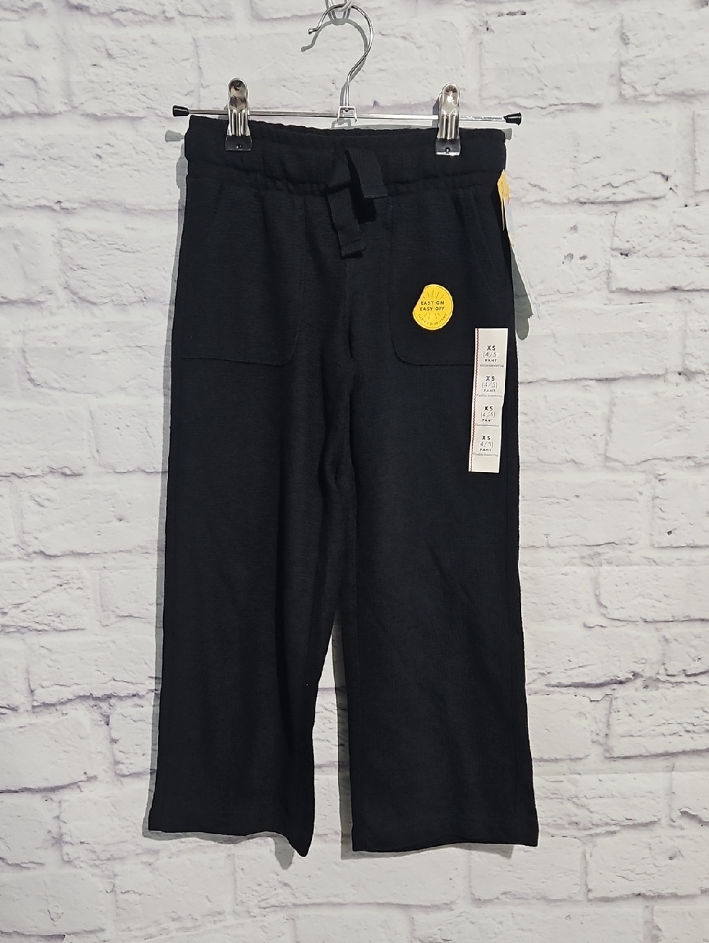 Cat & Jack Black Jogger Wide Leg Pants